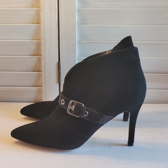 $59 NWT (Size: 9.5) NINE WEST  Jax Pointed-Toe Booties - Picture 7 of 10